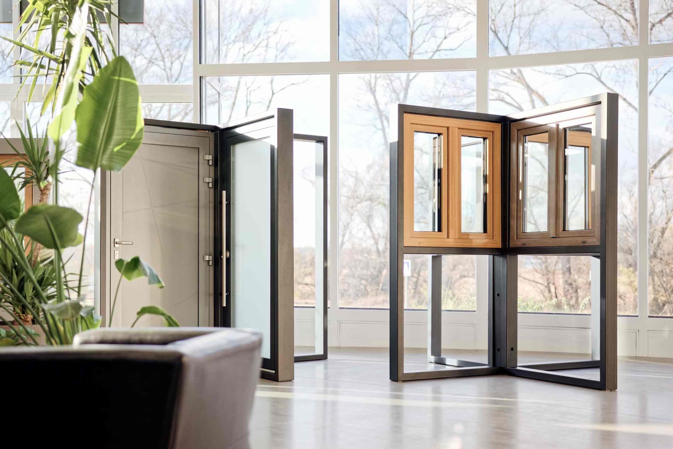 Showroom Ševčík — ukázky oken a dveří